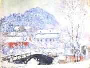 Claude Monet Sandvika, Norway oil painting on canvas